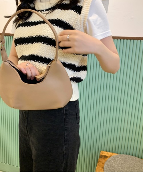 cream creme(クリームクレーム)の「ミニホーボーバック(トートバッグ・レディース・ベージュ/イエロー・FREE)」の22枚目の写真