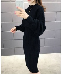 Ritzy | ニットトップス+ニットワンピース 2点セット(ワンピース)