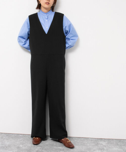 NOLLEY'S（ノーリーズ）の「カットジョーゼットオールインワン（つなぎ