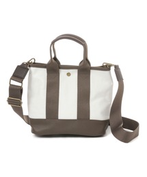 W撥水キャンバストートショルダー