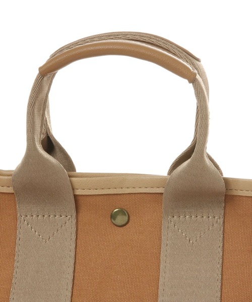 studio CLIP（スタディオクリップ）の「W撥水キャンバストートショルダー（トートバッグ・レディース・オフホワイト/グレー/キャメル・FREE）」の19枚目の写真