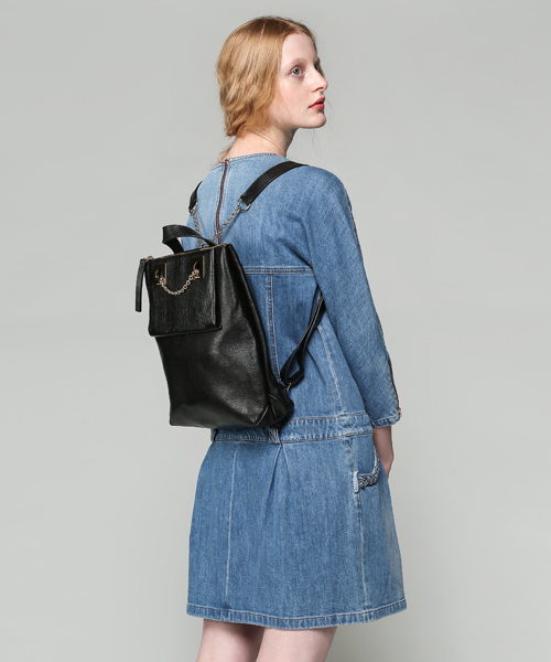 SEE BY CHLOE（シーバイクロエ）の「BACKPACK（バックパック/リュック・レディース・ブラック・FREE）」の8枚目の写真