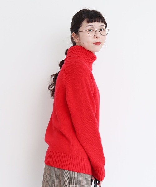 Extrafine merino wool 5GGタートルネックプルオーバー CHILD WOMAN（チャイルドウーマン）の「☆△Extrafine merino wool 5GG