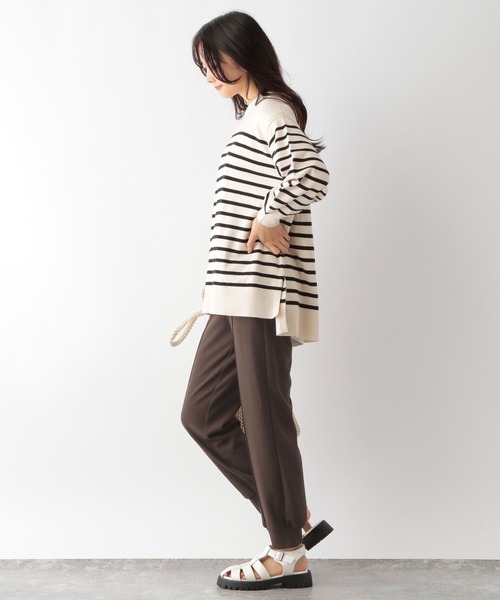 パンツ nxveqc GLOBAL WORK（グローバルワーク）の「スゴラクストレッチフロント