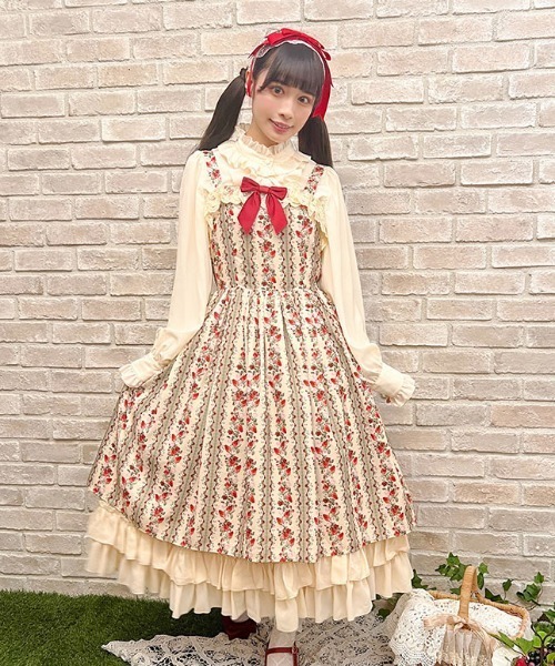 axes femme（アクシーズファム）の「ローズベリーガーデンジャンパー