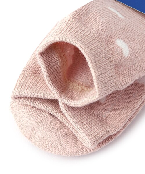 SHOO・LA・RUE（シューラルー）の「◆アソート透かし柄クルー丈ソックス（ソックス/靴下・キッズ・ホワイト系6/ブラック系3/ライトパープル/ピンク系8・53/56/59）」の6枚目の写真