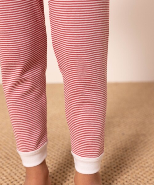 【セール】ミラレ長袖パジャマ（ルームウェア/パジャマ）｜PETIT BATEAU（プチバトー）