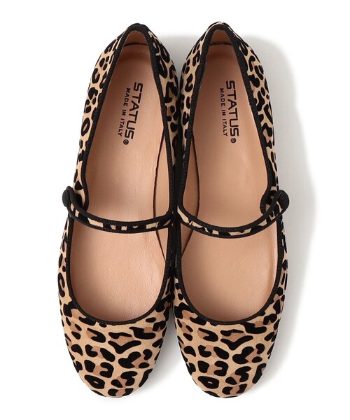 STATUS（ステイタス）の「STATUS:メリージェーンフラットシューズ brown（その他シューズ・レディース・ブラウン・37）」の2枚目の写真