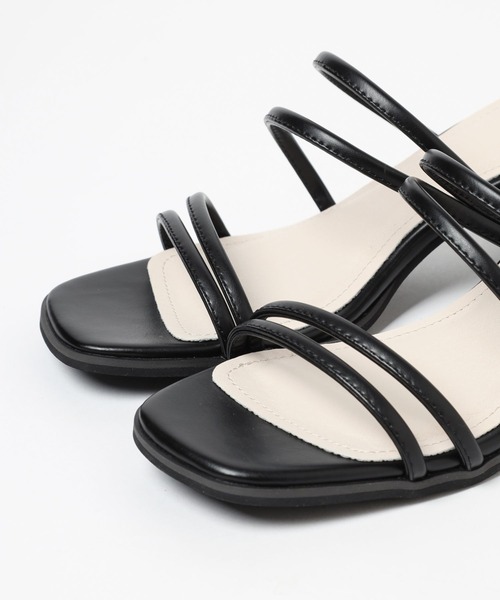 Heather（ヘザー）の「アソートヒールサンダル　186167（サンダル・レディース・アイボリー/ブラック/キャメル/ピンク・M/L/S）」の9枚目の写真