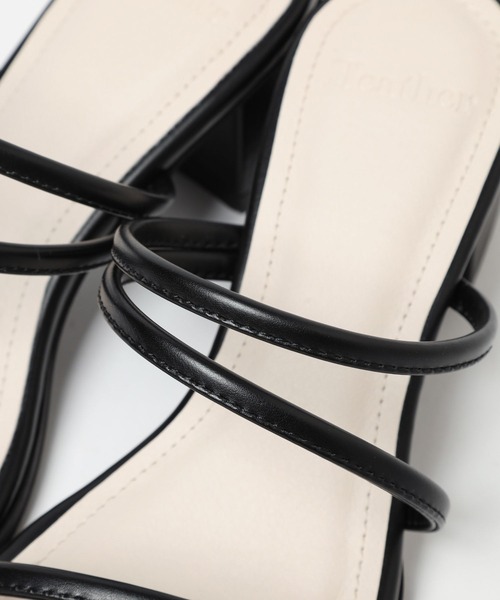 Heather（ヘザー）の「アソートヒールサンダル　186167（サンダル・レディース・アイボリー/ブラック/キャメル/ピンク・M/L/S）」の11枚目の写真