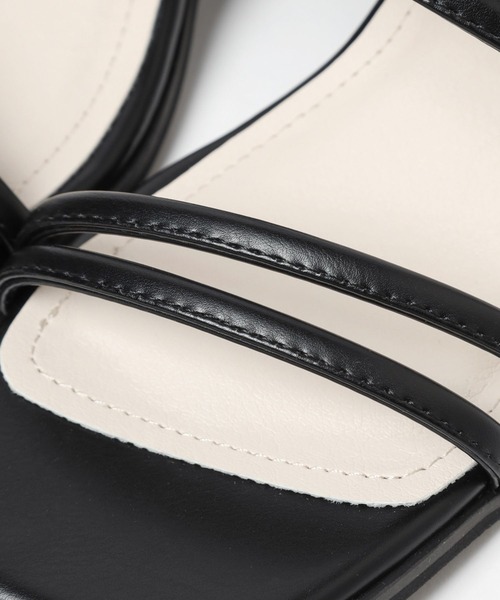 Heather（ヘザー）の「アソートヒールサンダル　186167（サンダル・レディース・アイボリー/ブラック/キャメル/ピンク・M/L/S）」の18枚目の写真