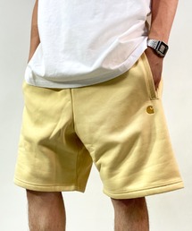 Carhartt WIP/カーハートダブリューアイピー CHASE SWEAT SHORT ワンポイントロゴ 裏起毛 スウェットショーツ I028950