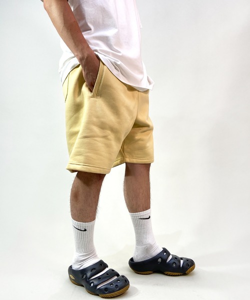 Carhartt WIP(カーハートダブリューアイピー)の「Carhartt WIP/カーハートダブリューアイピー CHASE SWEAT SHORT ワンポイントロゴ 裏起毛 スウェットショーツ I028950(その他パンツ・メンズ・グレー/ブラック/ベージュ・S/M/L)」の17枚目の写真