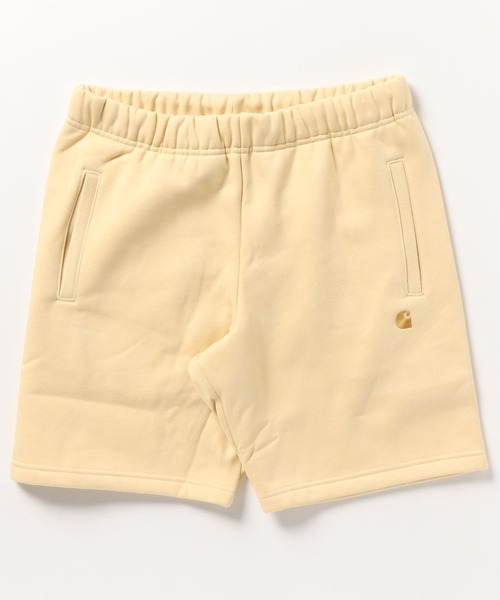 Carhartt WIP(カーハートダブリューアイピー)の「Carhartt WIP/カーハートダブリューアイピー CHASE SWEAT SHORT ワンポイントロゴ 裏起毛 スウェットショーツ I028950(その他パンツ・メンズ・グレー/ブラック/ベージュ・S/M/L)」の22枚目の写真