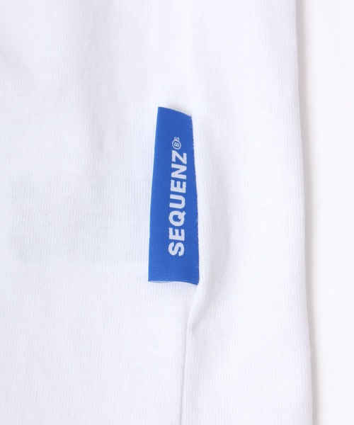 SEQUENZ(シークエンズ)の「SEQUENZ/シークエンズ オーバーサイズ ファイヤー ワッペン モチーフ バックプリント ロゴ ロンT(Tシャツ/カットソー・メンズ・カーキ/ブラック/レモンイエロー/ブラック系その他/ホワイト/ホワイト系その他・M/L/LL)」の19枚目の写真