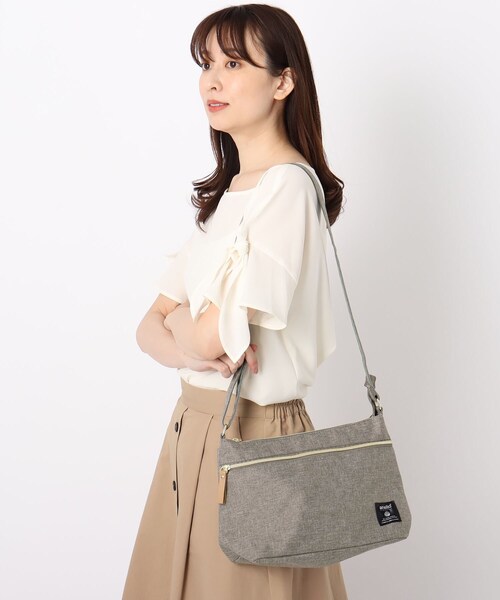 one'sterrace(ワンズテラス)の「anello CLP ミニショルダー(ショルダーバッグ・レディース・グレー系/ブラック・99)」の10枚目の写真