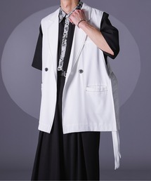 配色ステッチジレ