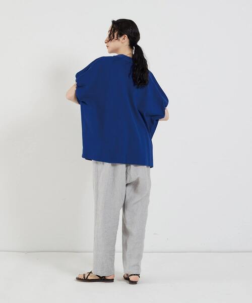 conges payes ADIEU TRISTESSE（コンジェ ペイエ アデュートリステス）の「リネンテーパードパンツ（その他パンツ・レディース・グレー系その他/ブルー系その他/ネイビー/ブラック系その他・38）」の15枚目の写真