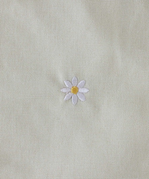 EFOLE（エフォル）の「キャンバス ハート デイジー 刺しゅう トートバッグ（トートバッグ・レディース・ホワイト/レッド・FREE）」の10枚目の写真