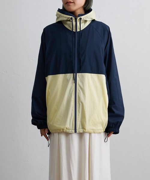 Omekashi（オメカシ）の「2トーンマウンテンパーカー（マウンテンパーカー・レディース・ネイビー/ベージュ・FREE）」の15枚目の写真