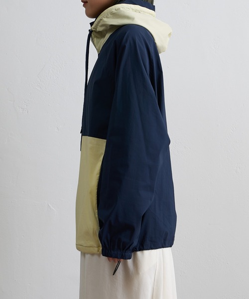 Omekashi（オメカシ）の「2トーンマウンテンパーカー（マウンテンパーカー・レディース・ネイビー/ベージュ・FREE）」の16枚目の写真