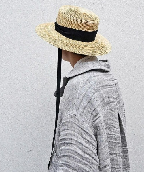 Nine Tailor（ナインテイラー）の「【Nine Tailor】Verbena Hat（ハット・メンズ・ナチュラル・FREE）」の6枚目の写真
