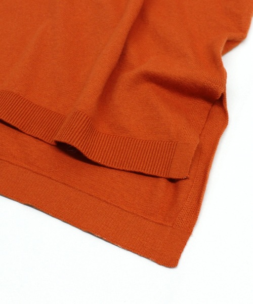 RNA-N（アールエヌエーエヌ）の「K2627 コットンニットポロシャツ（ポロシャツ・レディース・ベージュ/オレンジ/チャコール/グリーン・MEDIUM）」の16枚目の写真