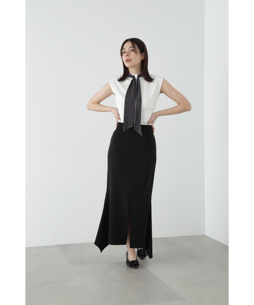 JILL STUART(ジルスチュアート)の「◆スカーフ付きニットトップ(ニット/セーター・レディース・ブルー/ブラック/ホワイト・FREE)」の20枚目の写真