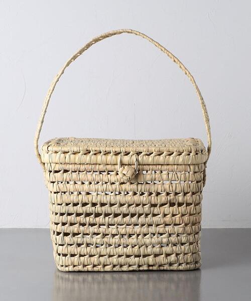 Fatima morocco(ファティマモロッコ)の「<Fatima Morocco>PICNIC BASKET L(かごバッグ・レディース・その他1・FREE)」の1枚目の写真
