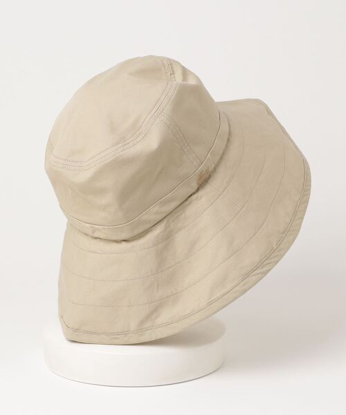 LACOSTE(ラコステ)の「【LACOSTE】つば広ダウンハット L7068 CBS(ハット・レディース・ネイビー/ベージュ・FREE)」の3枚目の写真