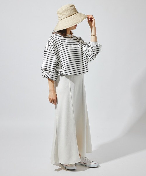 LACOSTE(ラコステ)の「【LACOSTE】つば広ダウンハット L7068 CBS(ハット・レディース・ネイビー/ベージュ・FREE)」の7枚目の写真