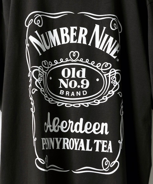 NUMBER (N)INE(ナンバーナイン)の「NUMBER NINE T-SHIRT / ナンバーナイン オールドモチーフロゴ Tシャツ(Tシャツ/カットソー・メンズ・ブラック/ホワイト/チャコールグレー/ブラック×ブラック・2/3/4/5)」の16枚目の写真
