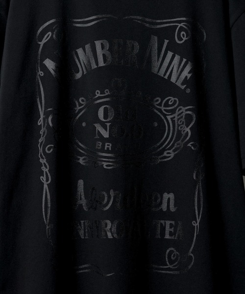NUMBER (N)INE(ナンバーナイン)の「NUMBER NINE T-SHIRT / ナンバーナイン オールドモチーフロゴ Tシャツ(Tシャツ/カットソー・メンズ・ブラック/ホワイト/チャコールグレー/ブラック×ブラック・2/3/4/5)」の21枚目の写真