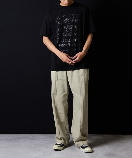 NUMBER (N)INE(ナンバーナイン)の「NUMBER NINE T-SHIRT / ナンバーナイン オールドモチーフロゴ Tシャツ(Tシャツ/カットソー・メンズ・ブラック/ホワイト/チャコールグレー/ブラック×ブラック・2/3/4/5)」の18枚目の写真
