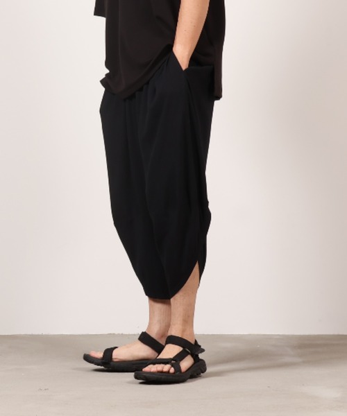 NAVY(ネイビー)の「接触冷感 レーヨンバルーンクロップトパンツ サルエルパンツ アラジンパンツ(その他パンツ・メンズ・ブラウン/グリーン/チャコール/ブラック/パープル・L/M/XL)」の18枚目の写真