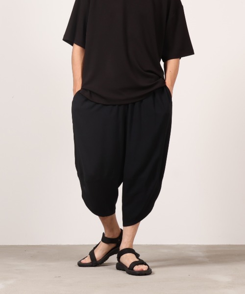 NAVY(ネイビー)の「接触冷感 レーヨンバルーンクロップトパンツ サルエルパンツ アラジンパンツ(その他パンツ・メンズ・ブラウン/グリーン/チャコール/ブラック/パープル・L/M/XL)」の17枚目の写真