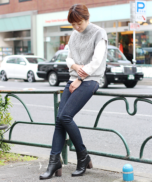 Sheta（シータ）の「スキニーデニムパンツ（デニムパンツ・レディース・インディゴブルー・2/0/1）」の12枚目の写真