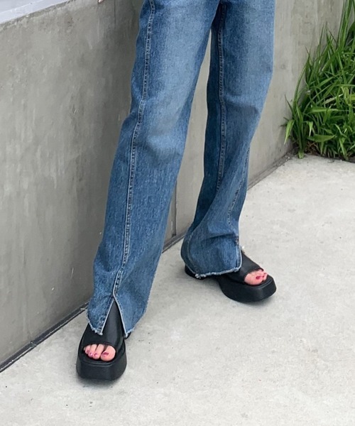 ALAND（エーランド）の「プラットフォームサンダル 2198600（サンダル・レディース・ベージュ/ブラック/ホワイト・SMALL/MEDIUM/LARGE）」の18枚目の写真