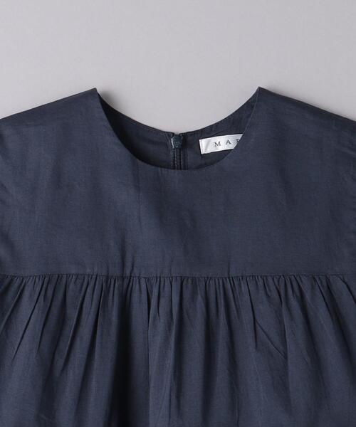 MARIHA（マリハ）の「＜MARIHA＞ミューズ ブラウス（シャツ/ブラウス・レディース・ブラック/ネイビー・36）」の3枚目の写真