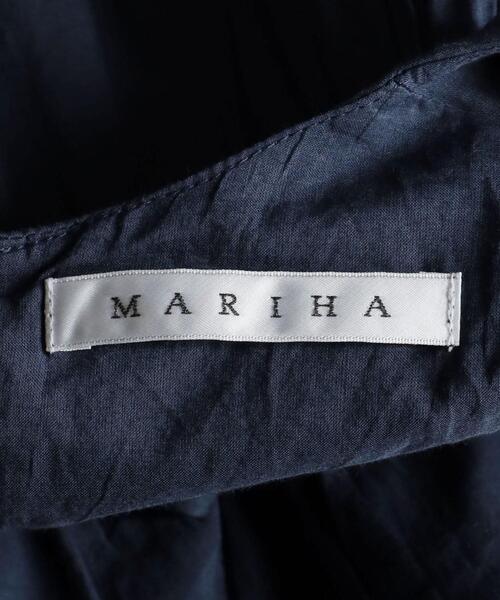 MARIHA（マリハ）の「＜MARIHA＞ミューズ ブラウス（シャツ/ブラウス・レディース・ブラック/ネイビー・36）」の4枚目の写真