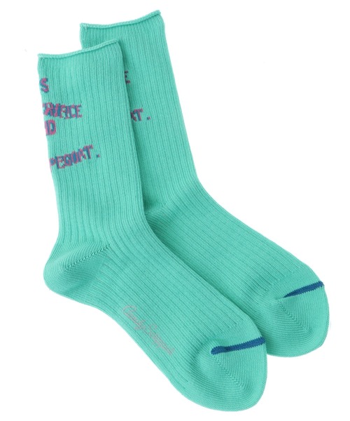 Candy Stripper(キャンディストリッパー)の「CANDY'S LOGO RIB ソックス(ソックス/靴下・レディース・オフホワイト/ピンク/グリーン/ブラック・FREE)」の3枚目の写真