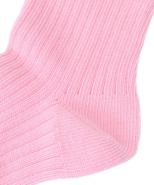Candy Stripper(キャンディストリッパー)の「CANDY'S LOGO RIB ソックス(ソックス/靴下・レディース・オフホワイト/ピンク/グリーン/ブラック・FREE)」の6枚目の写真