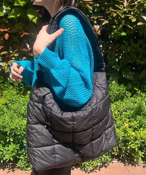 WEGO（ウィゴー）の「WEGO/BIGパデッドワンショルダー（ショルダーバッグ・レディース・ホワイト/ブラック/ライトピンク/シルバー/その他1・FREE）」の19枚目の写真