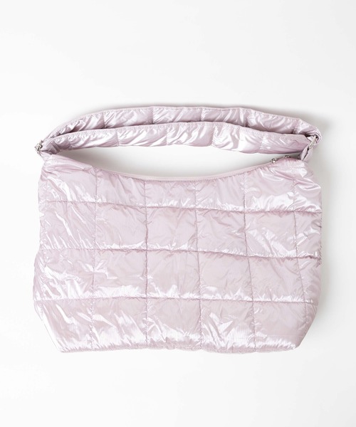 WEGO（ウィゴー）の「WEGO/BIGパデッドワンショルダー（ショルダーバッグ・レディース・ホワイト/ブラック/ライトピンク/シルバー/その他1・FREE）」の7枚目の写真