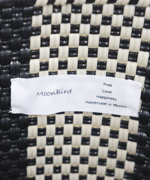 Moon Bird(ムーンバード)の「【Moon Bird/ムーンバード】メルカドシックカラーバッグ Mサイズ(かごバッグ・レディース・ホワイト系その他4/ブラック系その他4/ブラック系その他3・FREE)」の12枚目の写真