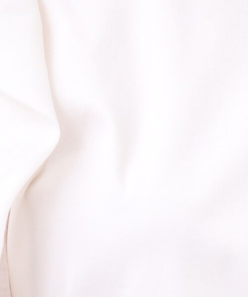 couture brooch(クチュールブローチ)の「◆【適度なシアー感で女性らしく。】シアーフリルパフ袖Tシャツ(Tシャツ/カットソー・レディース・オフホワイト/サックスブルー/ベージュ・36/38/40/42)」の19枚目の写真