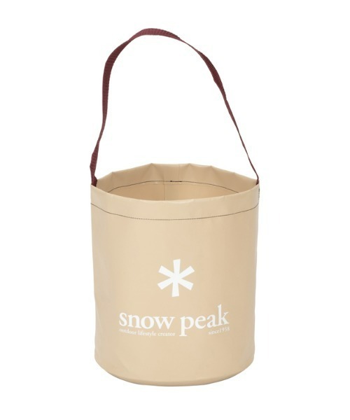 キャンプバケツ 収納ケース 収納バッグ（アウトドアグッズ）｜Snow Peak（スノーピーク）