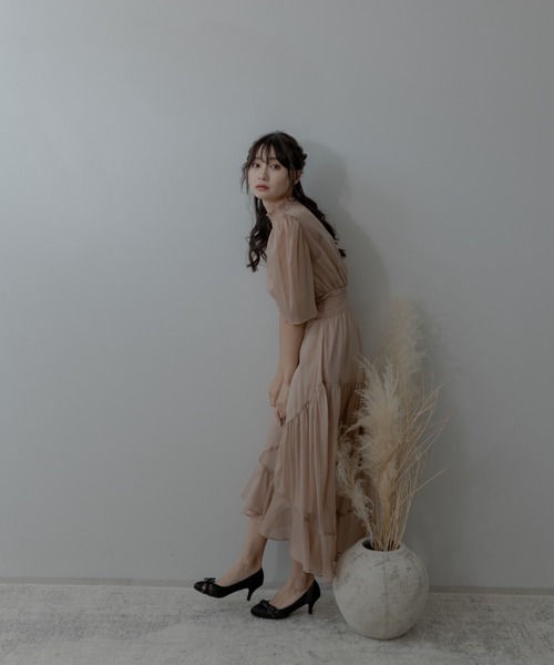 FUNALIVE(ファンアライブ)の「ラメリボンオケージョンパンプス(パンプス・レディース・ブラック/ベージュ・37/36/35)」の14枚目の写真