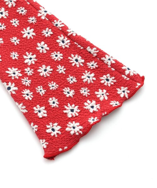 BREEZE（ブリーズ）の「総柄ジャガードフレアパンツ（その他パンツ・キッズ・レッド/ブラウン/ブラック・130/140/110/120/90/100/80）」の11枚目の写真