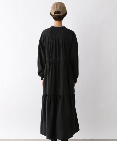 LEPSIM(レプシィム)の「フハクティアードワンピース 961520(ワンピース・レディース・ブラウン/ブラック/オフホワイト・FREE)」の16枚目の写真